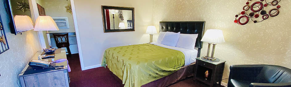 Stylishly Decorated Boutique Motel Rooms, Moses Lake