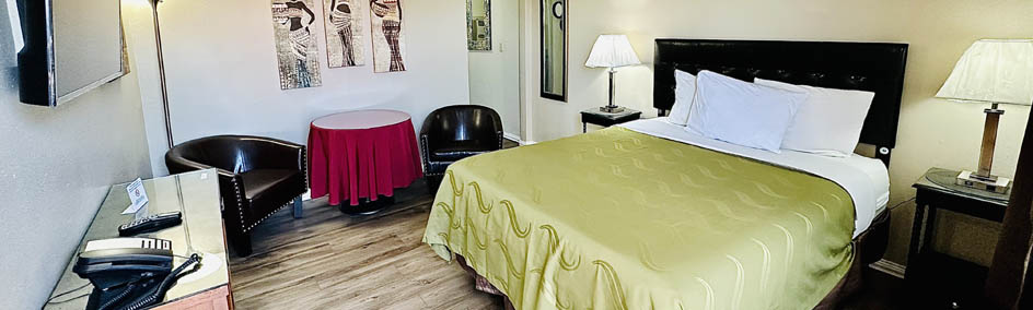 Stylishly Decorated Boutique Motel Rooms, Moses Lake